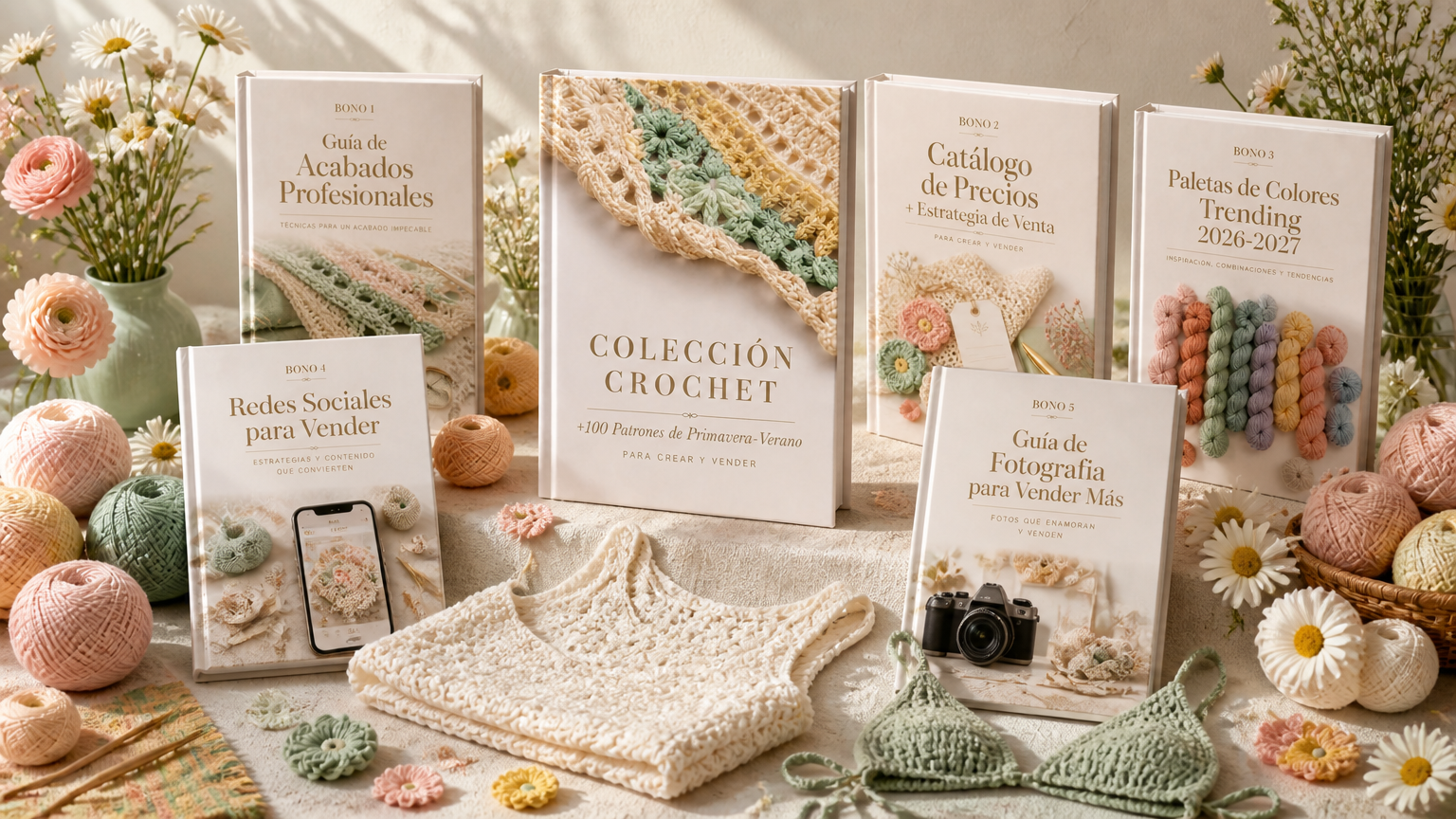 Colección crochet: primavera/verano